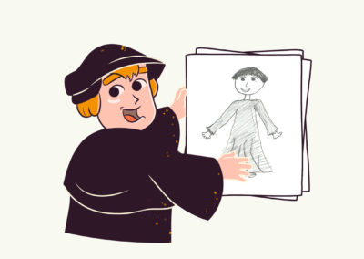 Martin Luther als Identifikations-Figur