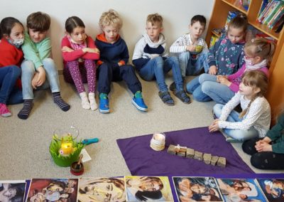 Fastenandacht in Klasse 2
