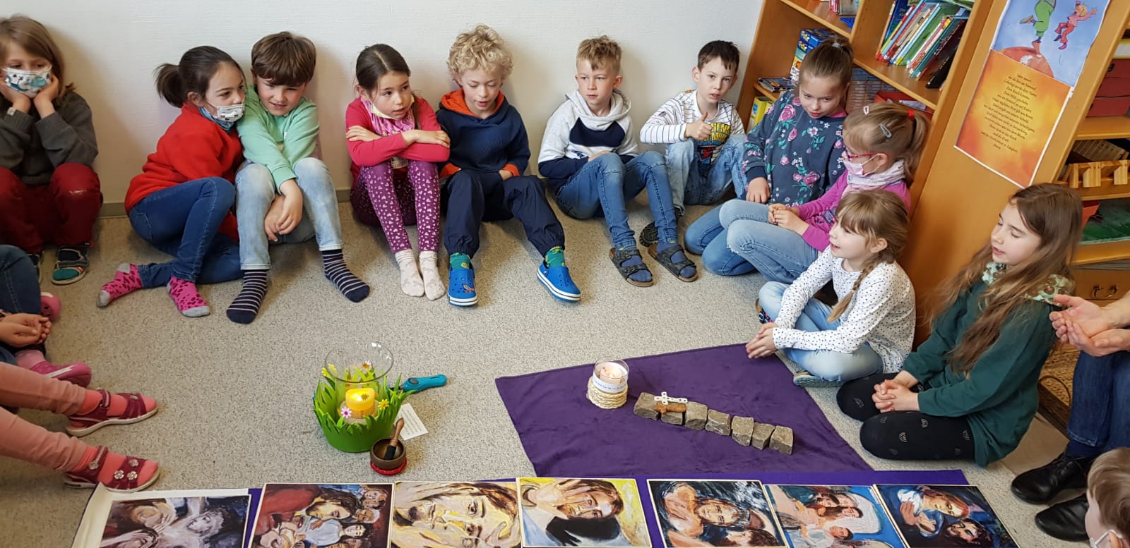 Fastenandacht in Klasse 2