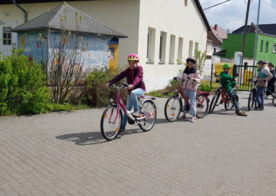 Fahrradprojekt in Klasse 4