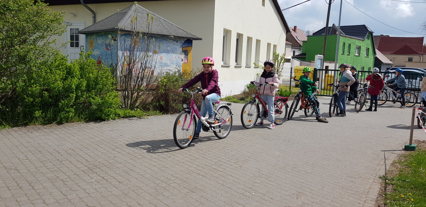 Fahrradprojekt in Klasse 4