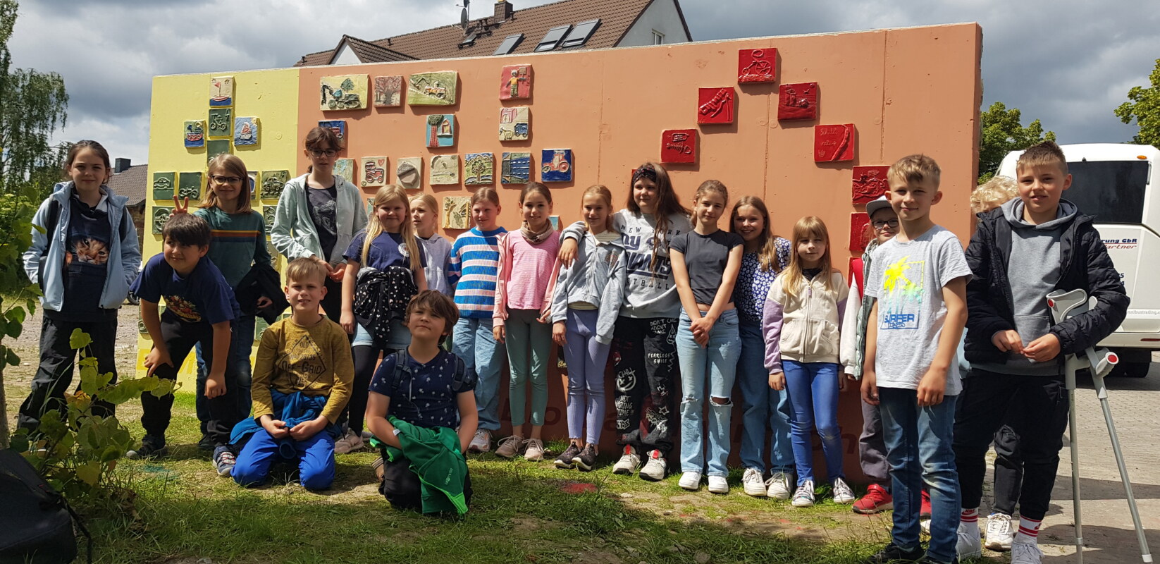 Abschlussfest in der Alten Brennerei in Niemberg mit Klasse 4 im SJ 23/24