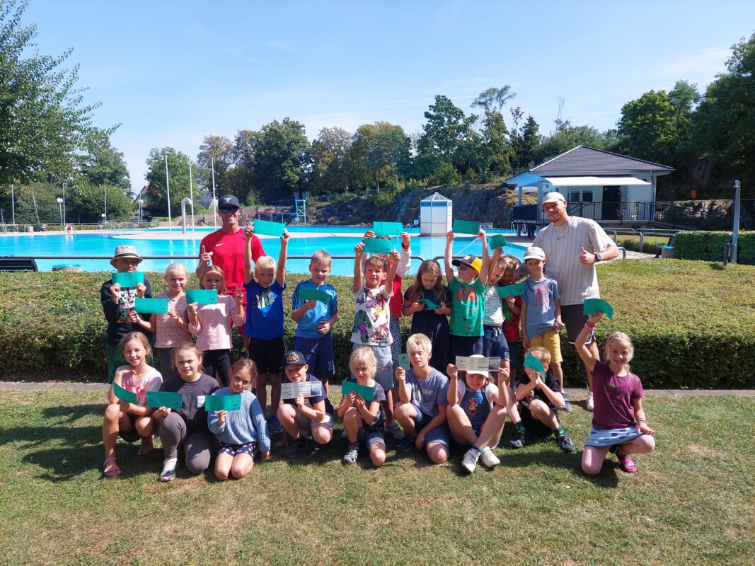 Schwimmlager der 3. Klasse