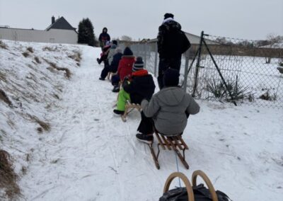 Viel Schnee in den Winterferien