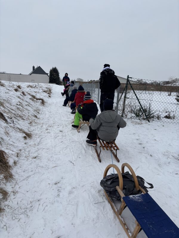Viel Schnee in den Winterferien